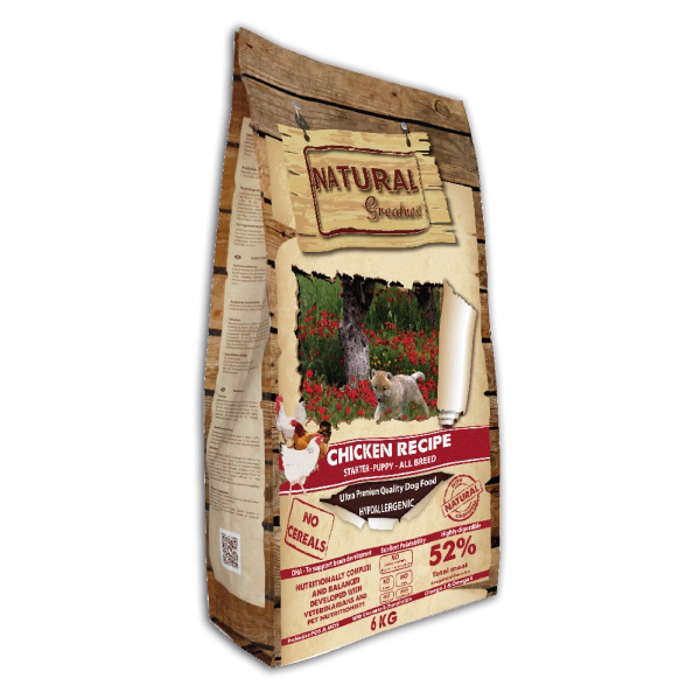 Natural Greatness Xira Trofi Skulou Gran-Free Chicken Puppy Small-Medium 6kg